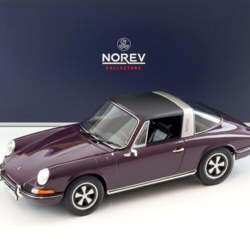 1:18 Norev Porsche 911 T Targa 2.4 Violet 1971