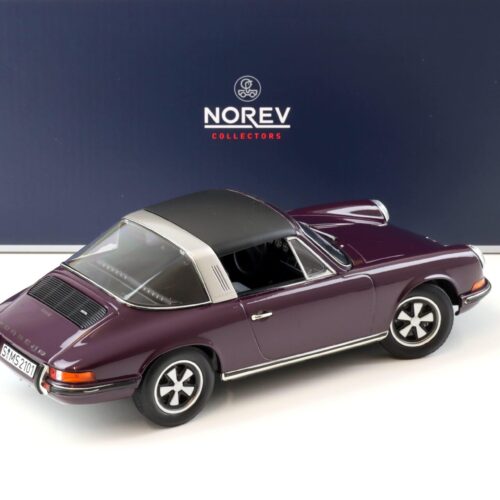 1:18 Norev Porsche 911 T Targa 2.4 Violet 1971