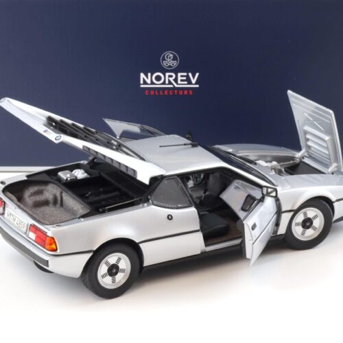 1:18 Norev BMW M1 Coupe 1980 silver metallic 183226