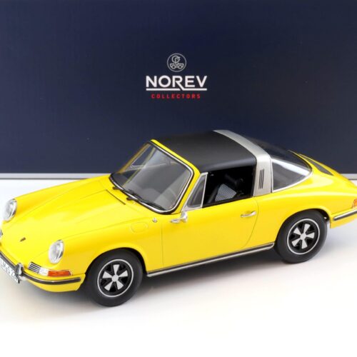 1:18 Norev Porsche 911 E Targa 1969 yellow 187643