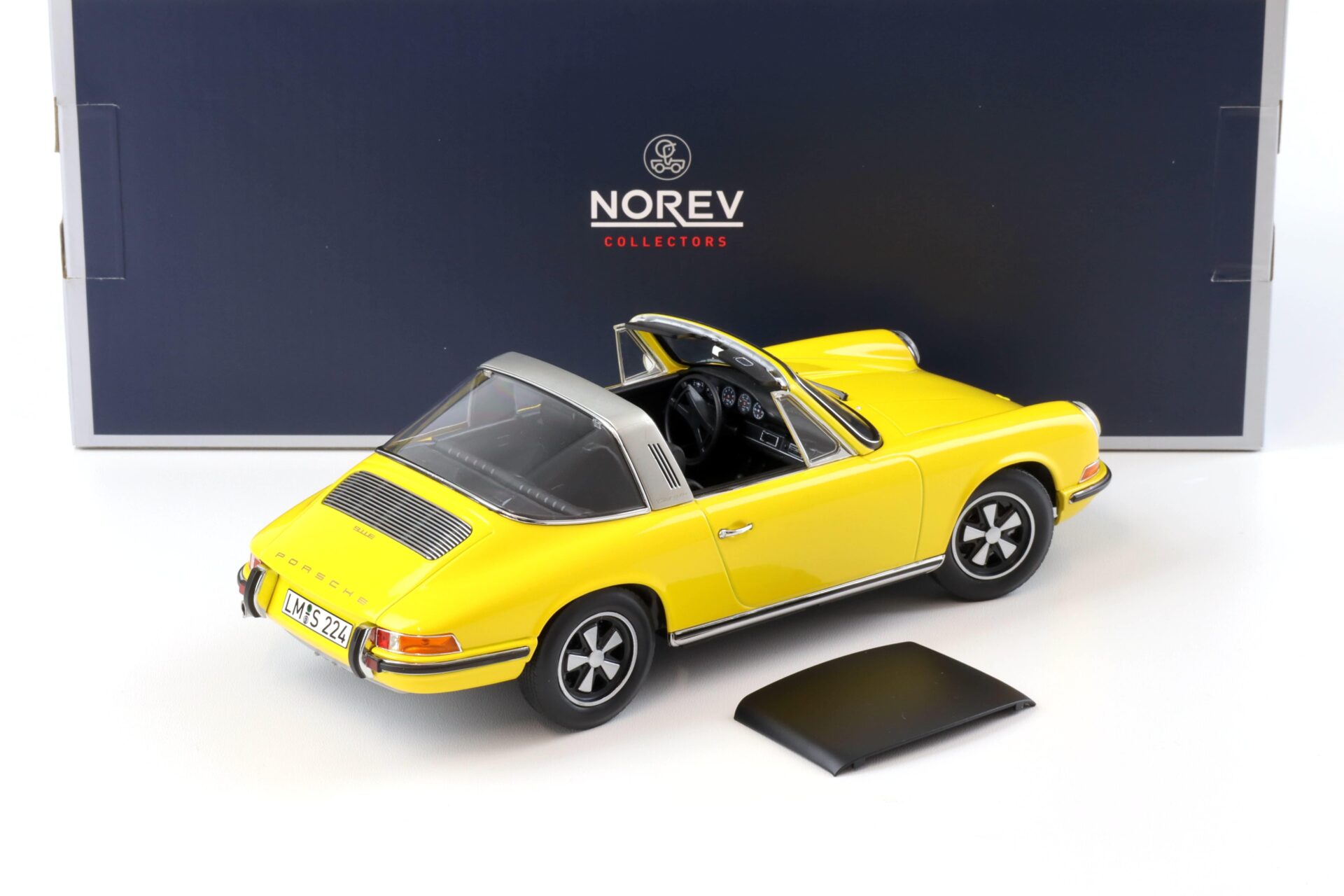 1:18 Norev Porsche 911 E Targa 1969 yellow 187643