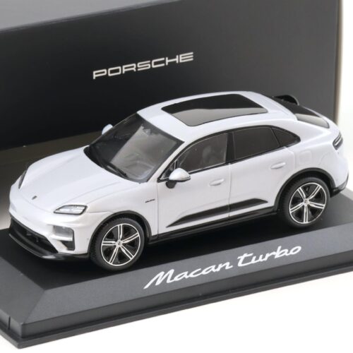 1:43 Solido Porsche Macan Turbo H2 Ice grey metallic 2024 WAP DEALER