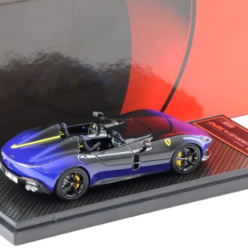 1:43 BBR Ferrari Monza SP2 Blu Viery / daytona black - Limited 100 pcs.