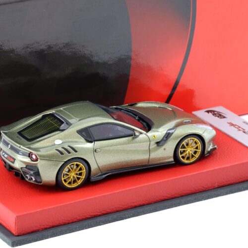 1:43 BBR Ferrari F12 TDF Verde Masoni gloss / red Base - Limited 20 pcs.
