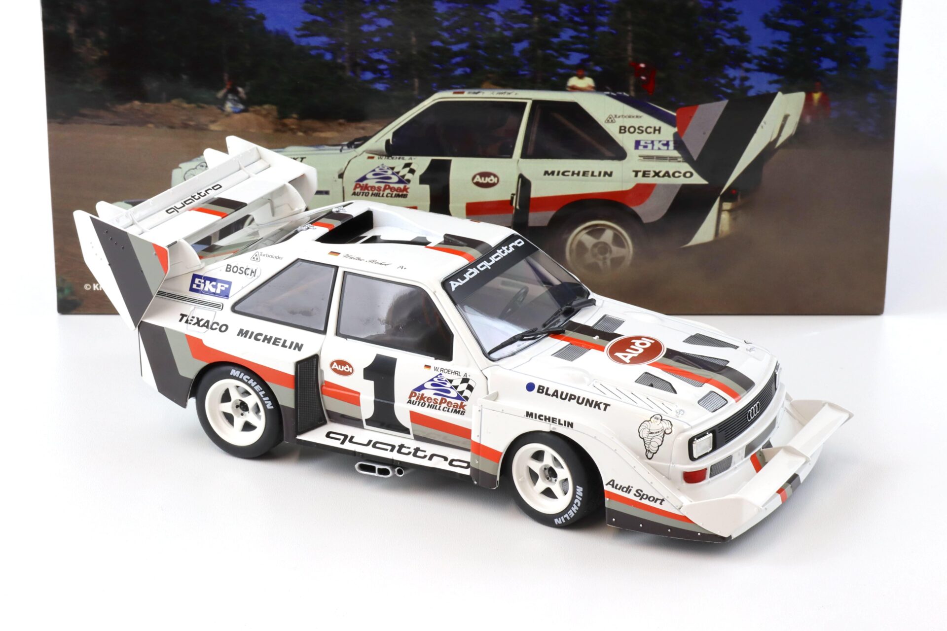 1:18 WERK83 Audi Sport Quattro S1 E2 Winner Pikes Peak 1987 Walter Röhrl #1