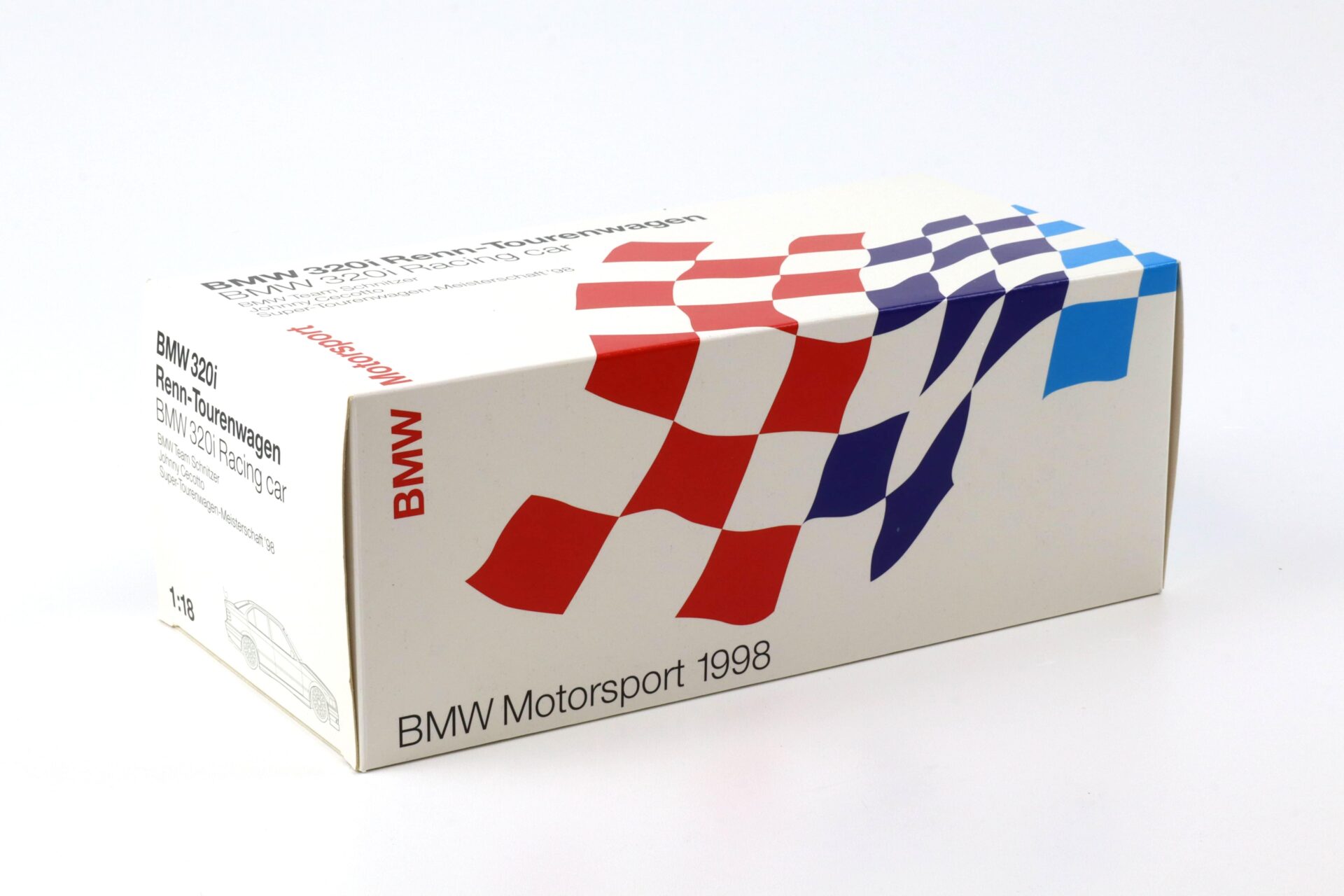 1:18 UT Models BMW 320i E36 STW 1998 Team Schnitzer #9 Cecotto DEALER VERSION