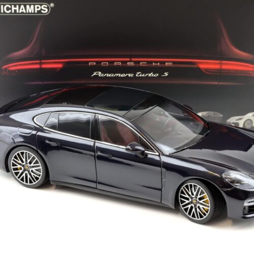 1:18 Minichamps Porsche Panamera Turbo S 2020 Gentian blue metallic
