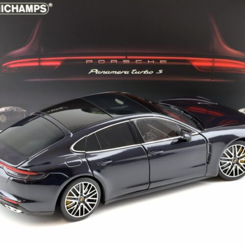 1:18 Minichamps Porsche Panamera Turbo S 2020 Gentian blue metallic