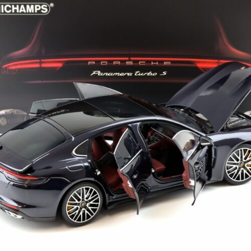 1:18 Minichamps Porsche Panamera Turbo S 2020 Gentian blue metallic