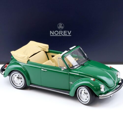 1:18 Norev VW 1303 Käfer Beetle Cabriolet 1973 Sambesi green - Limited 200 pcs.