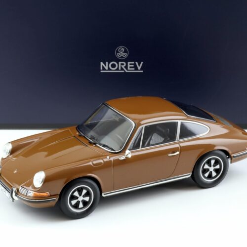 1:18 Norev Porsche 911 T Coupe 1969 brown - Limited 400 pcs.