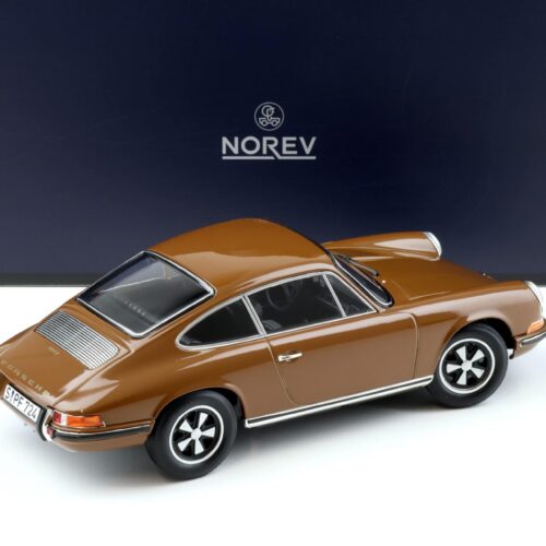 1:18 Norev Porsche 911 T Coupe 1969 brown - Limited 400 pcs.