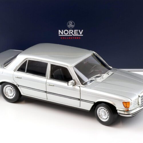 1:18 Norev Mercedes 450 SEL 6.9 Limousine silver metallic 1976 - Image 2