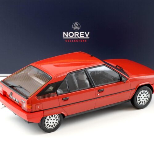 1:18 Norev Citroen BX 16 TRS 1983 Vallelunga red