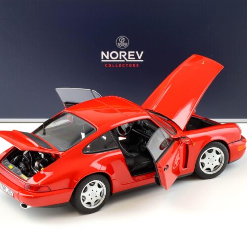 1:18 Norev Porsche 911 (994) Carrera 2 Coupe 1990 red 187320