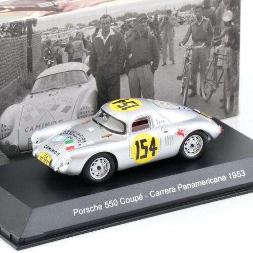 1:43 Spark Porsche 550 Coupe Carrera Panamericana 1953 #154 MAP Porsche Museum