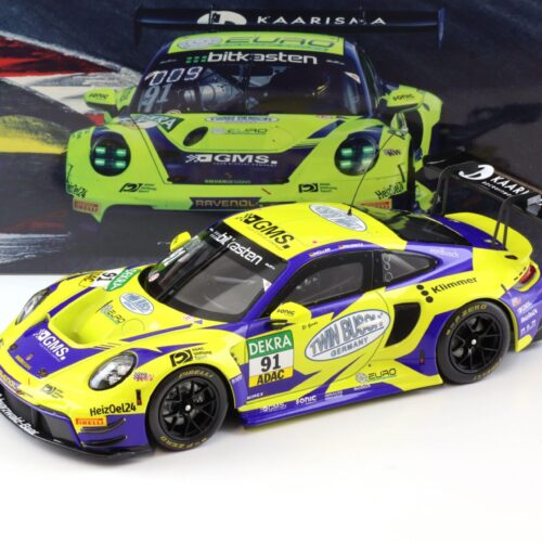 1:18 IXO Porsche 911 992 GT3 R ADAC GT Masters 2023 #91 Gehrsitz/ Müller Twin Busch
