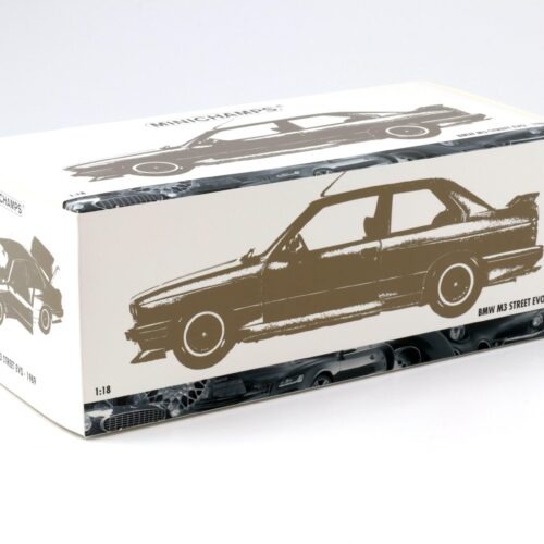 1:18 Minichamps BMW M3 E30 Street Evo Coupe 1989 blue metallic