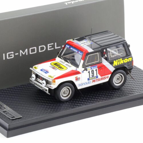 1:43 Ignition Model IG0058 Mitsubishi Pajero #191 Paris-Dakar 1984