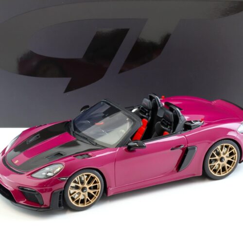 1:18 GT Spirit GT486 Porsche 718 Spyder RS Weissach Package 2023 Ruby Star