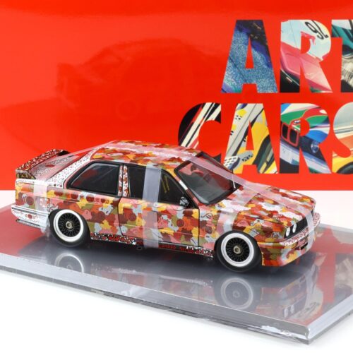 1:18 Minichamps BMW M3 E30 Gruppe A Jagamara Nelson ART CAR DEALER VERSION