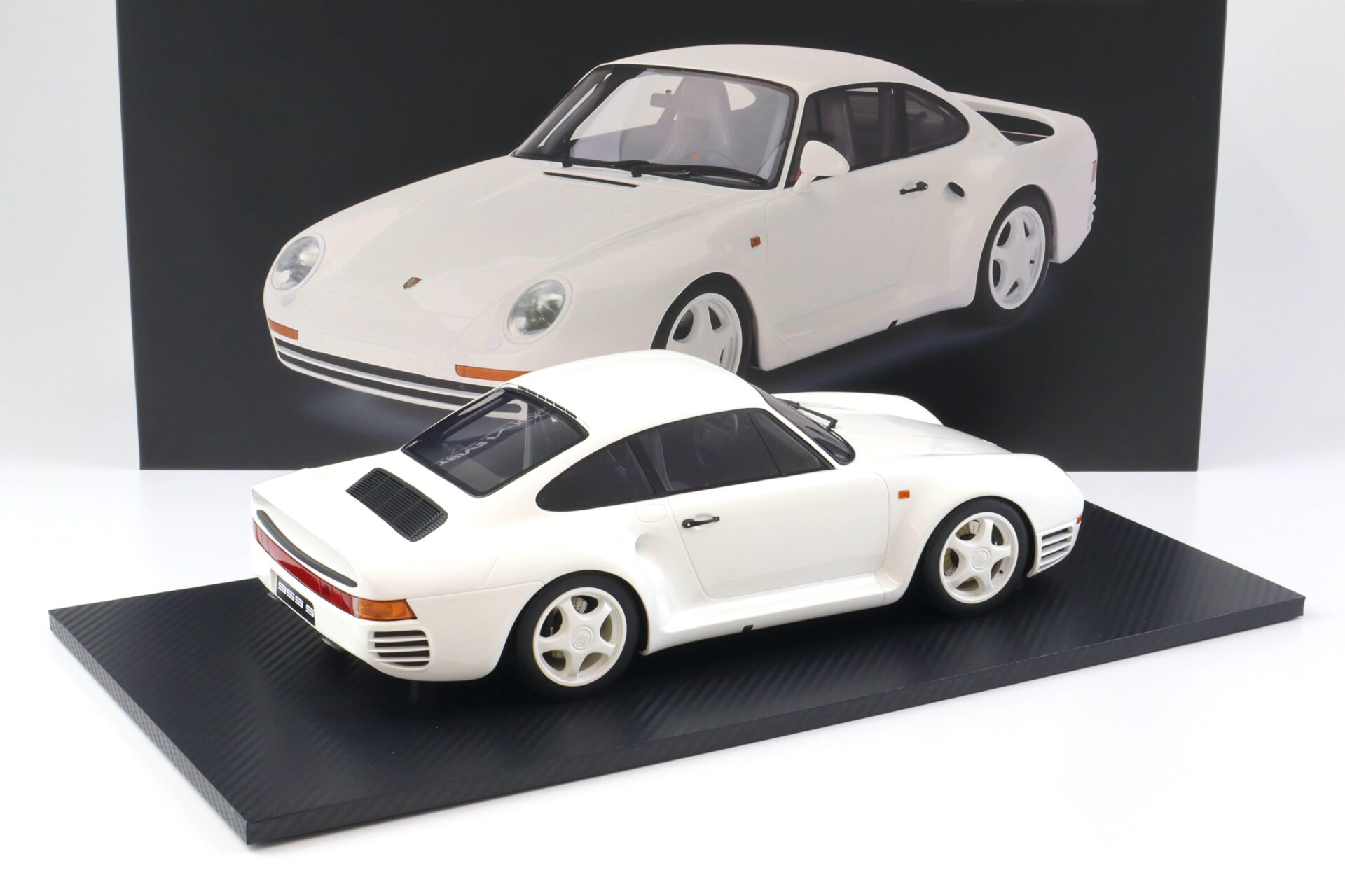 1:12 TSM Model Porsche 959 Sport Coupe Grand Prix white 1983