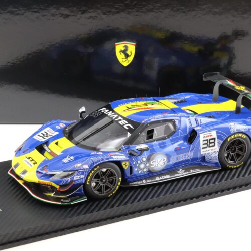 1:18 BBR Competition Ferrari 296 GT3 ST Racing 24h SPA 2023 #38 Sam.Tan/ Miller