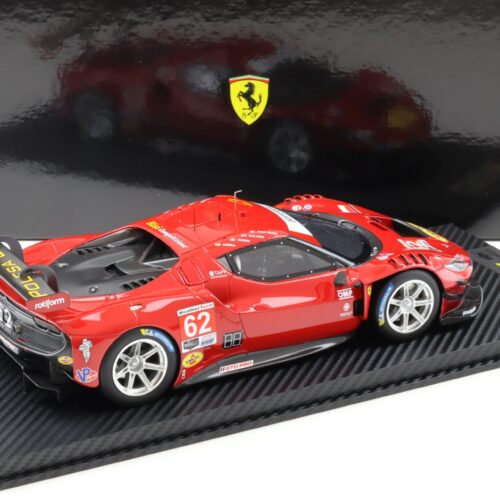1:18 BBR Competition Ferrari 296 GT3 Risi Competizione 24h IMSA Daytona 2023 #62