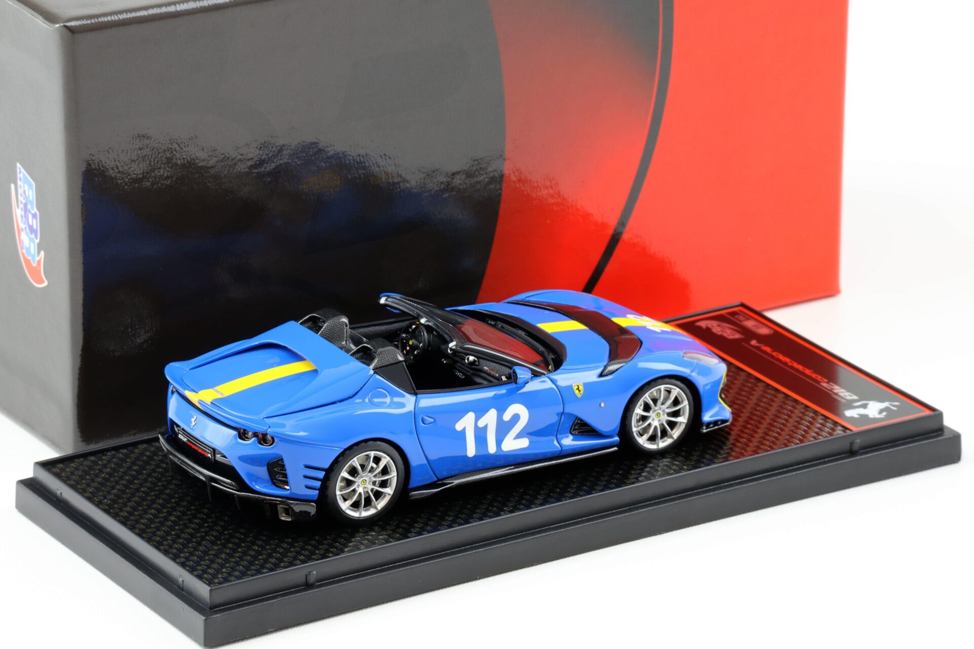 1:43 BBR Ferrari 812 Competizione A Aperta French Racing blue - Limited 90 pcs.