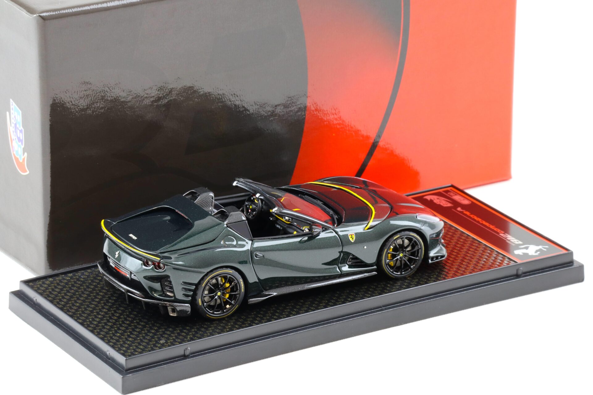 1:43 BBR Ferrari 812 Competizione A Aperta Verde Zeltweg - Limited 60 pcs.