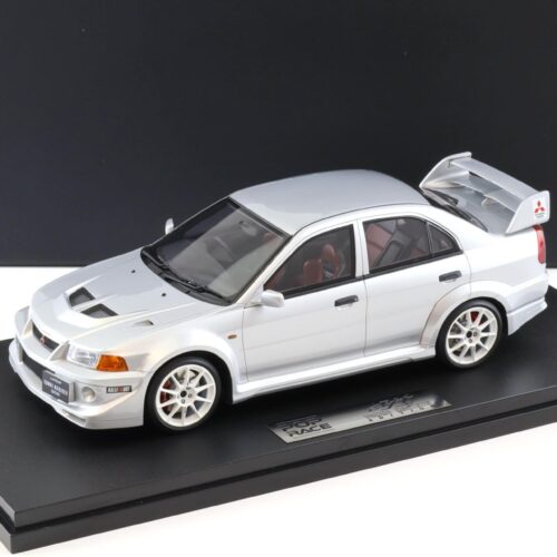 1:18 POP RACE Mitsubishi Lancer EVO 6 Tommi Makinen Edition silver