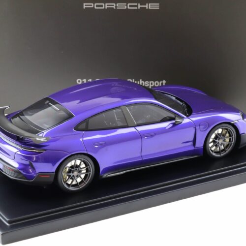 1:18 Minichamps Porsche Taycan Turbo GT Weissach Package purple sky metallic WAP DEALER