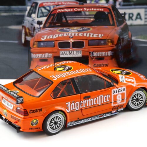 1:18 WERK83 BMW 325i E36 Coupe DTM 1993 Hahne #9 Jägermeister