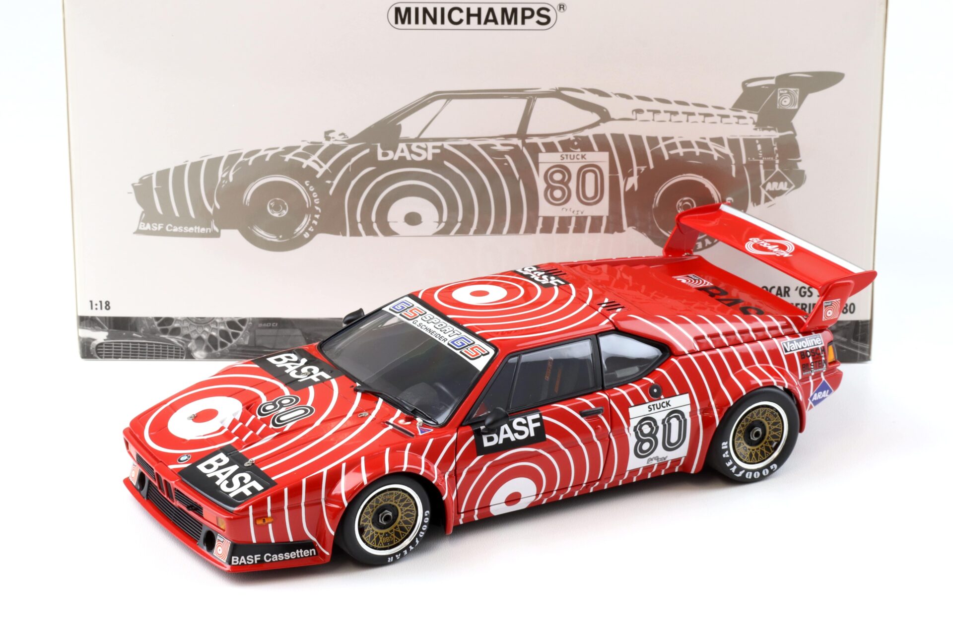 ID 97487 orig.jpg 1:18 Minichamps BMW M1 ProCar GS Sport H.J. Stuck BASF #80 Procar Series 1980
