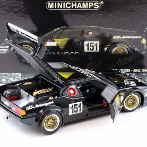 1:18 Minichamps BMW M1 ProCar ADAC 1000km 1986 KENWOOD #151 Krankenberg
