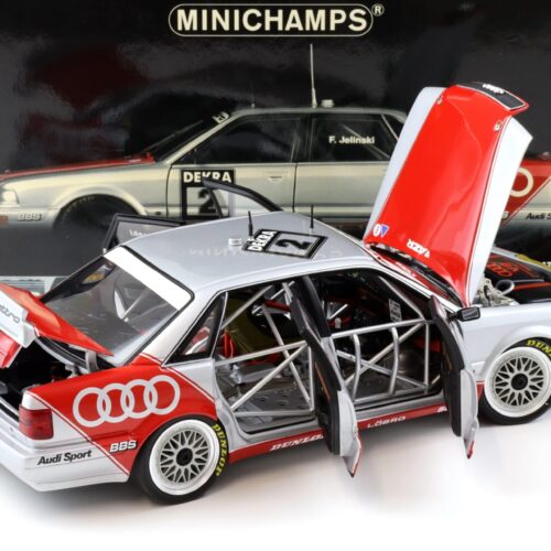1:18 Minichamps Audi V8 Quattro DTM 1992 Team AZR #2 Frank Jelinski - Image 4