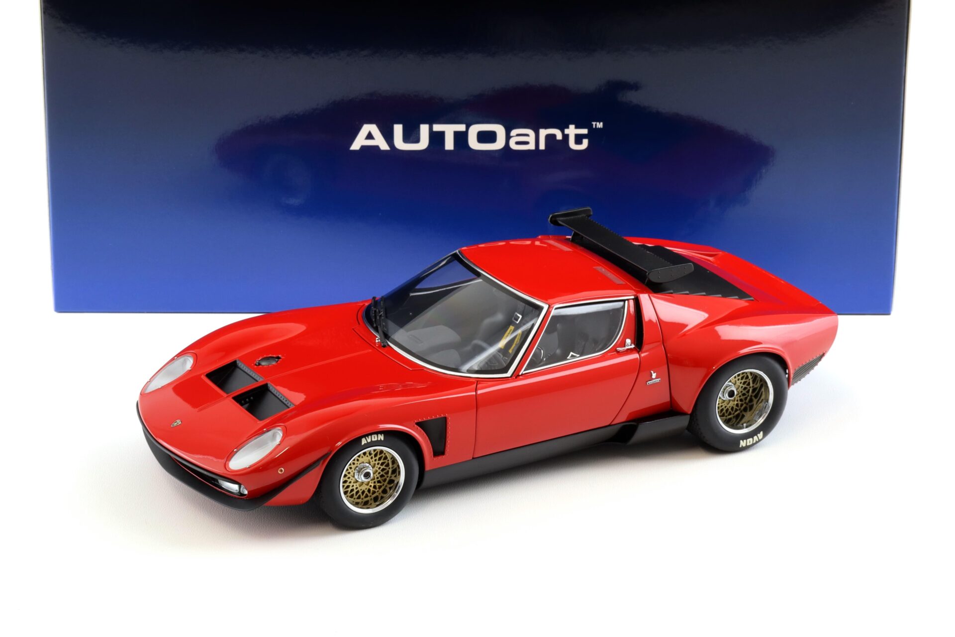 1:18 AUTOart Lamborghini Miura SVR JOTA 1968 red 79171