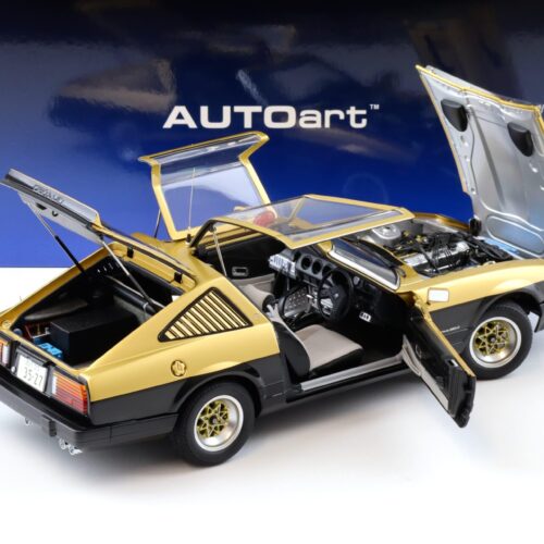 1:18 AUTOart Nissan Fairlady 280Z (S130) SEIBU-KEISAZU Super Z gold/ black 77476 - Image 4