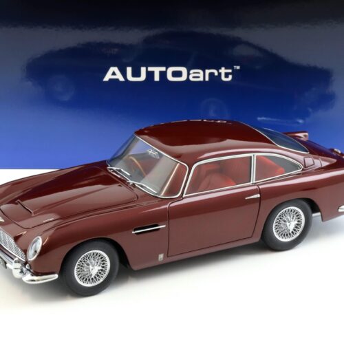 1:18 AUTOart Aston Martin DB5 Coupe 1964 Dubonnet Rosso red 70289