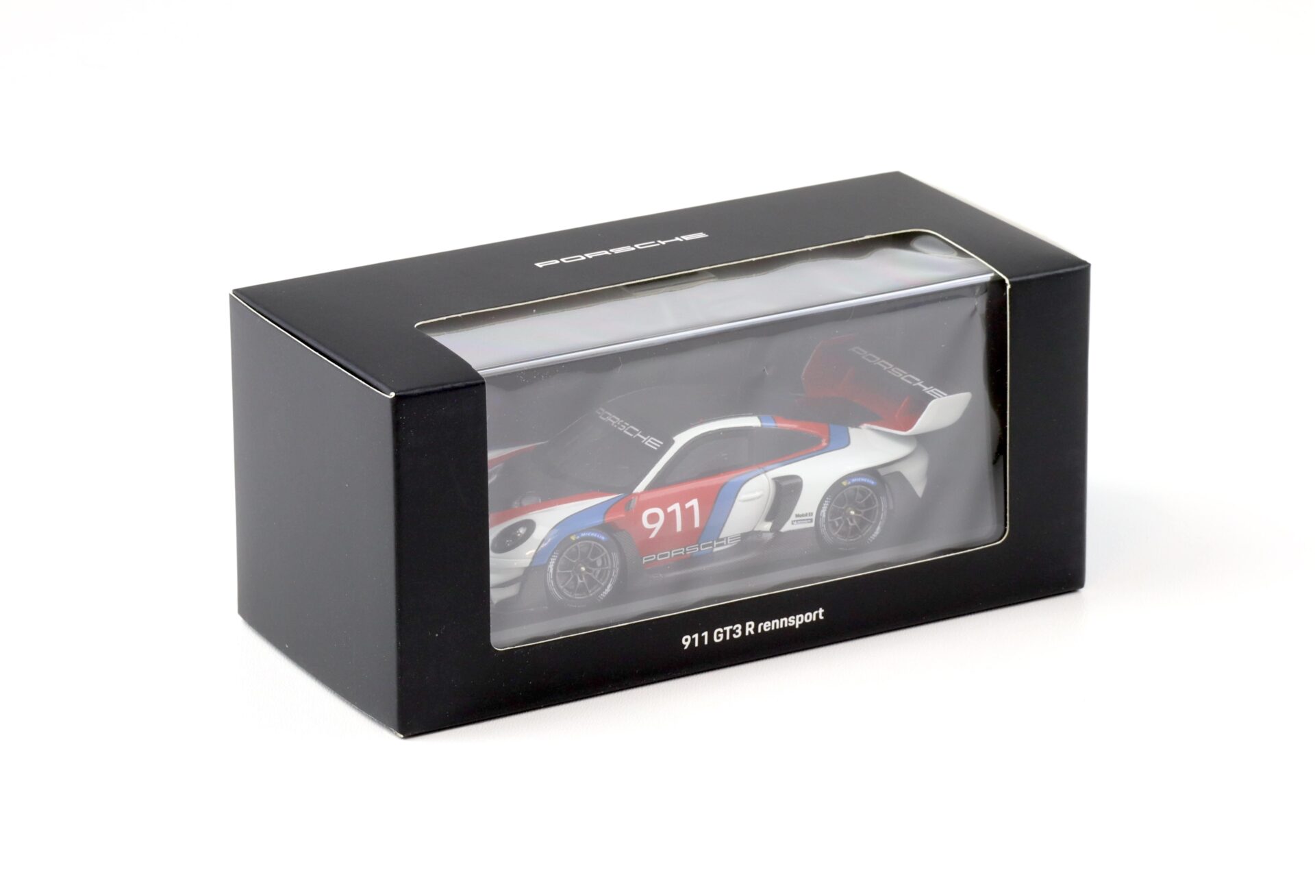 1:43 Spark Porsche 911 992 GT3 R Rennsport #911 white/red/blue WAP DEALER