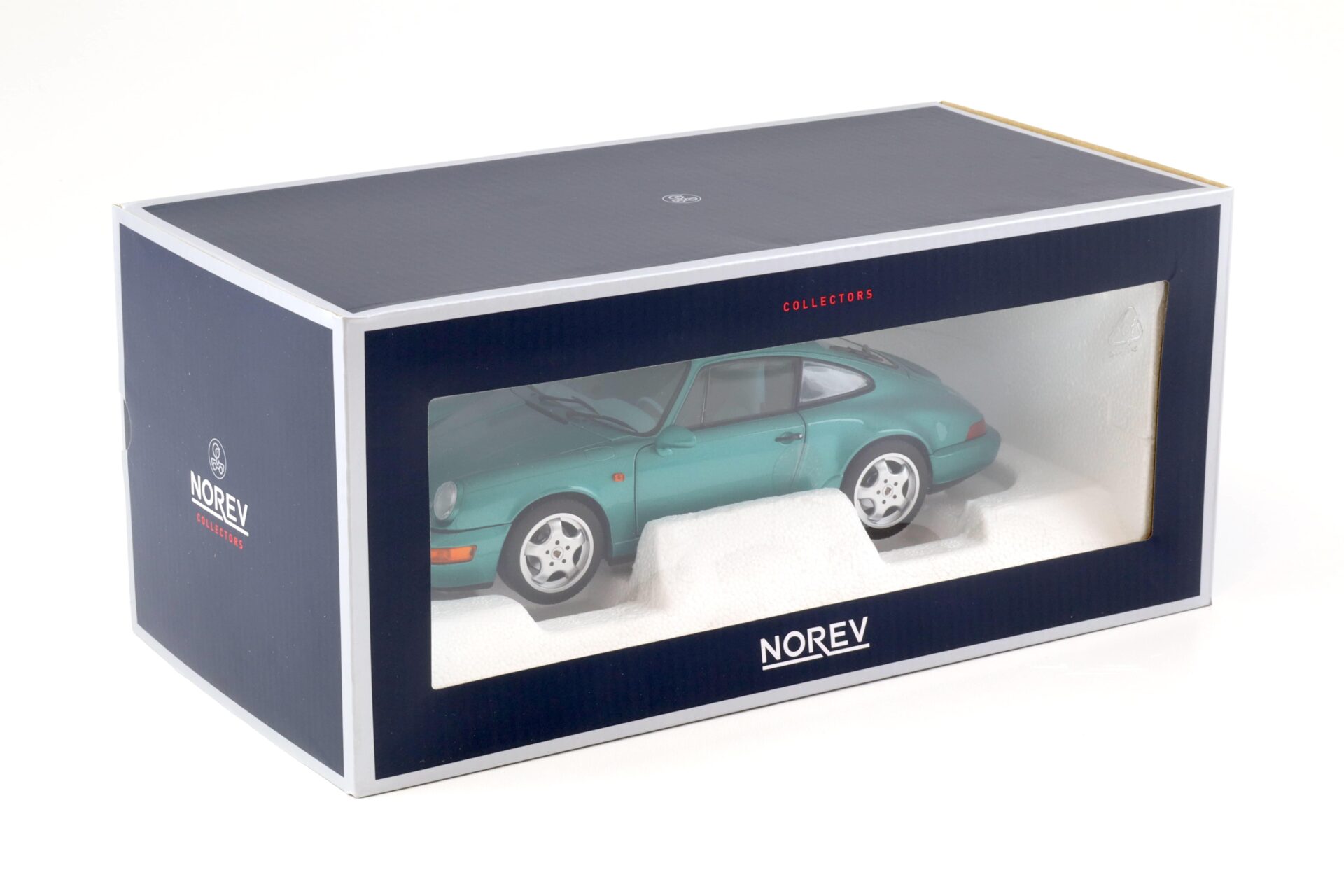 1:18 Norev Porsche 911 (964) Carrera 2 Coupe 1992 Wimbledon green