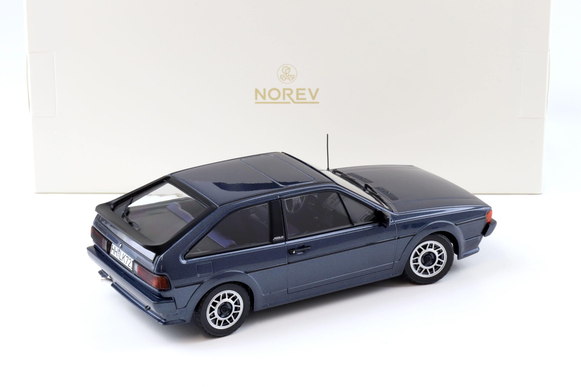 1:18 Norev VW Scirocco MK2 Scala 1987 Helios blue metallic