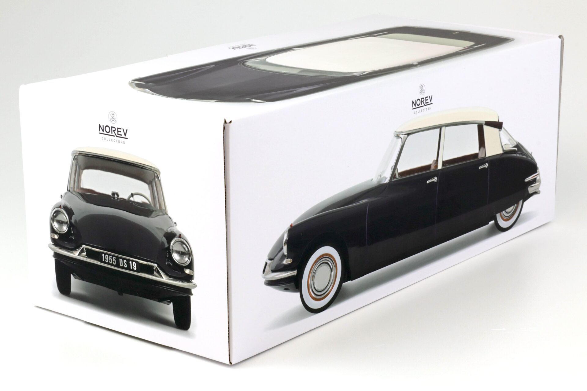 1:12 Norev Citroen DS 19 purple & Champagne 1955