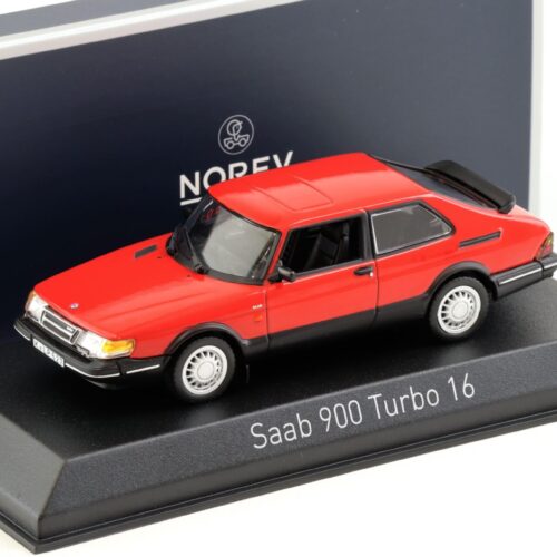 1:43 Norev Saab 900 Turbo 16 red/ black 1992