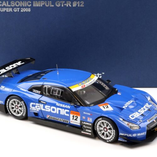 1:18 AUTOart Nissan GT-R Calsonic Impul GT-R #12 Super GT 2008 blue 80877