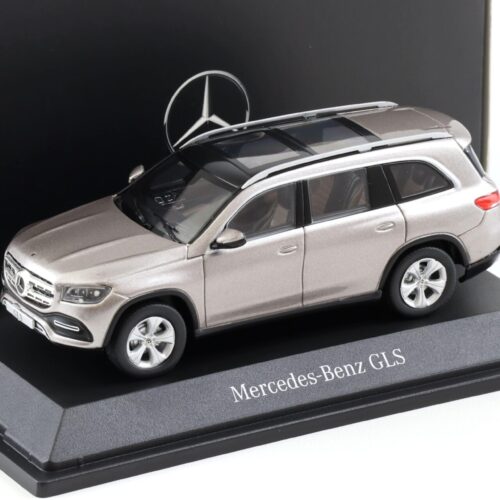 1:43 Z-Models Mercedes GLS X167 Mojave silver 2019 DEALER VERSION - Image 1