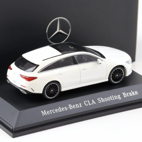 1:43 Spark Mercedes CLA Shooting Brake X118 Polar white 2019 DEALER VERSION