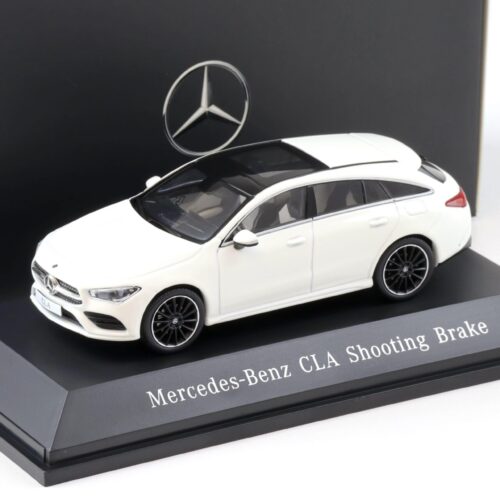 1:43 Spark Mercedes CLA Shooting Brake X118 Polar white 2019 DEALER VERSION