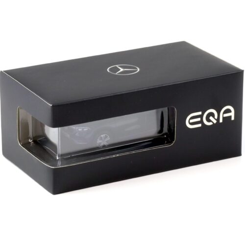 1:43 Herpa Mercedes EQA H243 Denim blue 2021 DEALER VERSION