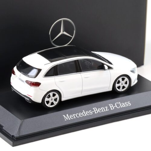 1:43 Herpa Mercedes B-Klasse W247 Polar white DEALER VERSION